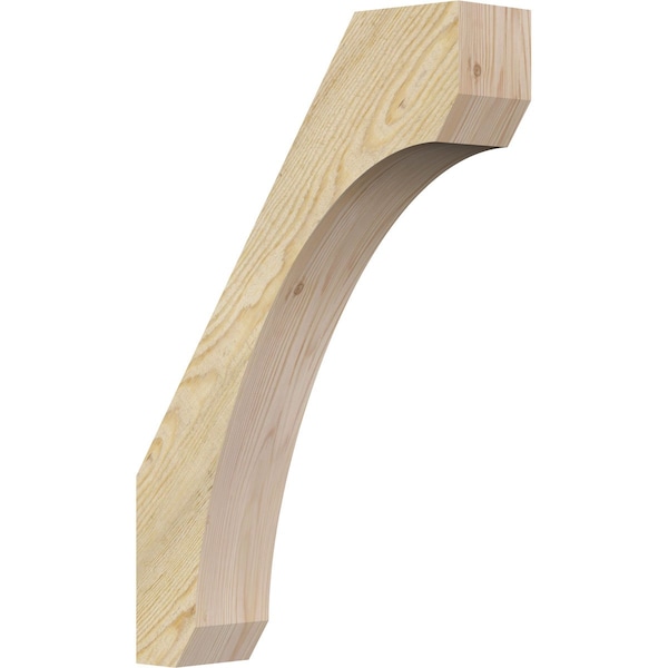Ekena Millwork 4"W x 16"D x 24"H Legacy Rough Sawn Knee Brace, Douglas Fir BRC04X16X24LEC00RDF - main
